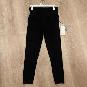 Kyodan Ribbed Black Leggings